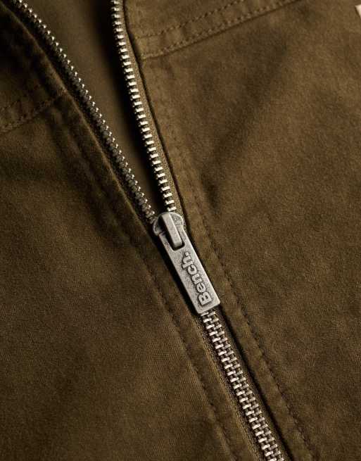 Bench. x Superdry & Co – Moleskin – Ranch-Jacke in Ardwick Green/Dune, 2 von 5
