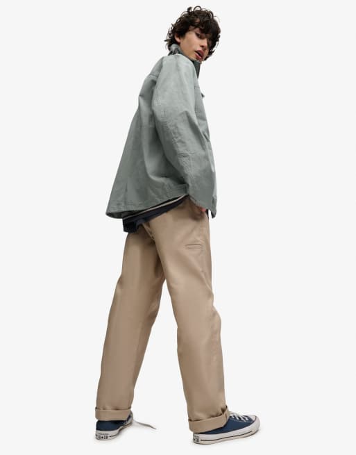 Bench x Superdry & Co - Pantalon chino droit style workwear - Marron, 4 de 5