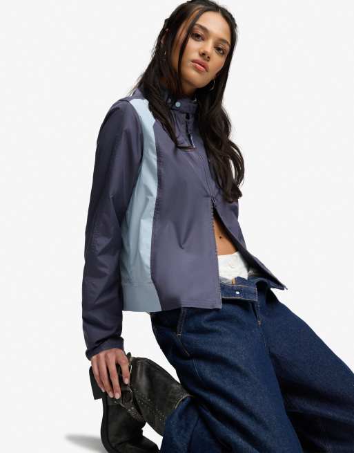 Bench x Superdry & Co - Racer - Veste souple à double fermeture éclair - Bleu marine crt/brume bleue, 4 de 5