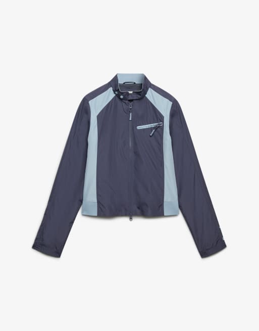 Bench x Superdry & Co - Racer - Veste souple à double fermeture éclair - Bleu marine crt/brume bleue, 5 de 5
