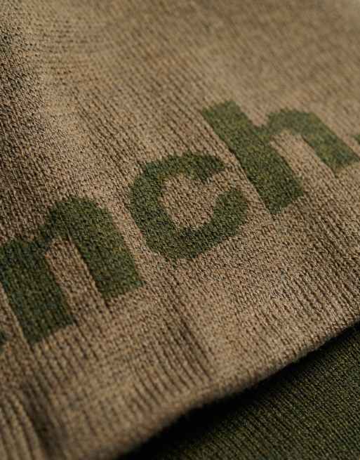 Bench. x Superdry & Co – Skater-Strickmütze aus Jacquard in der Farbe Chocolate Chip, 4 von 4