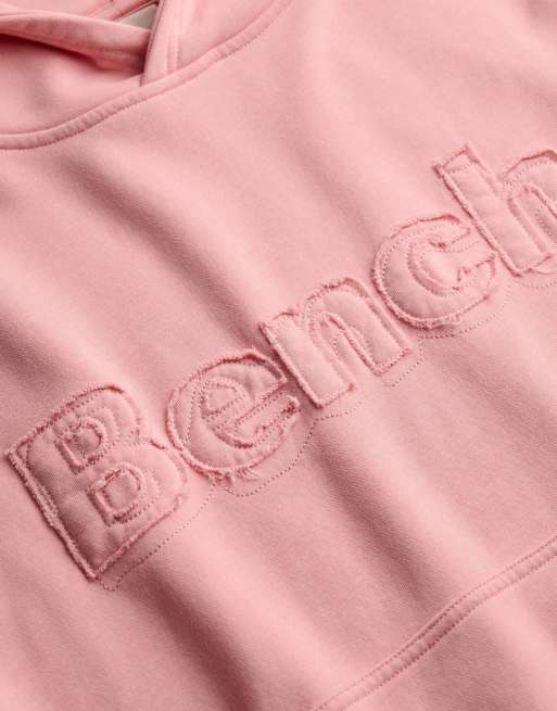 Bench x Superdry & Co - Sweat à capuche oversize à logo appliqué - Rose bench, 5 de 6