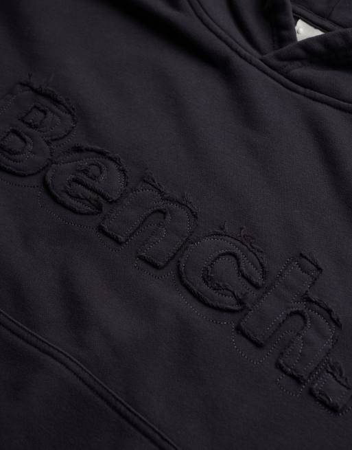 Bench x Superdry & Co - Sweat à capuche oversize à motif appliqué - Anthracite, 2 de 5