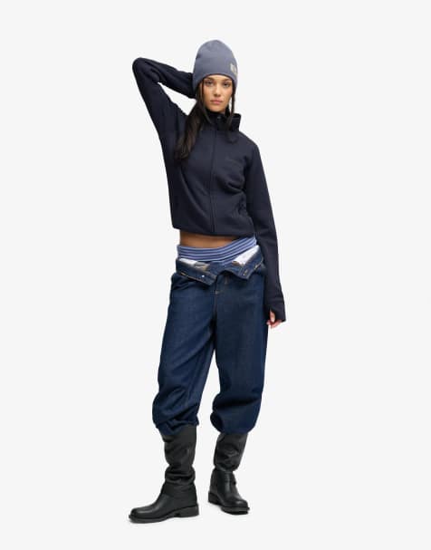 Bench x Superdry & Co - Sweat de survêtement à col montant - Bleu marine/anthracite - view 1