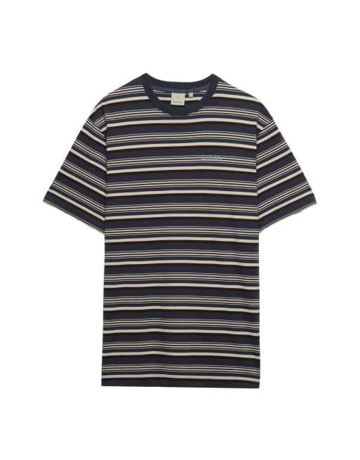 Bench x Superdry & Co - T-shirt coupe carrée à rayures - Gris, 5 de 5