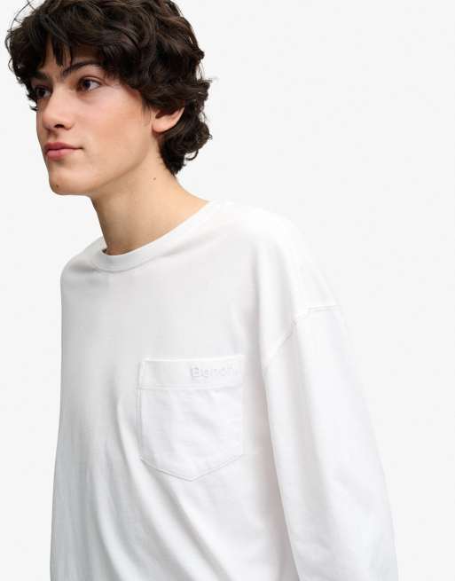 Bench x Superdry & Co - Top coupe carrée à manches longues et poche - Optique, 4 de 5