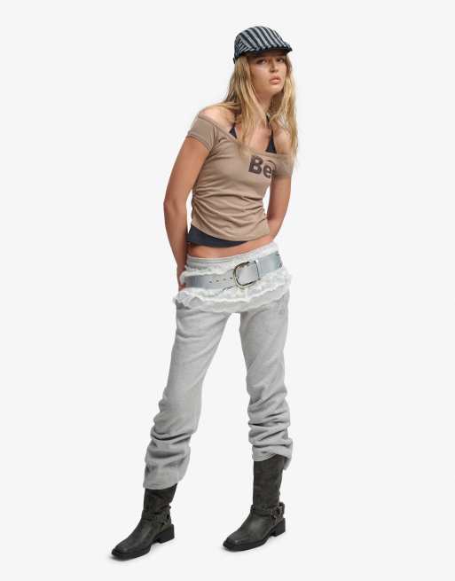 Bench x Superdry & Co - Top dos nu 2-en-1 - Dune/anthracite, 4 de 5