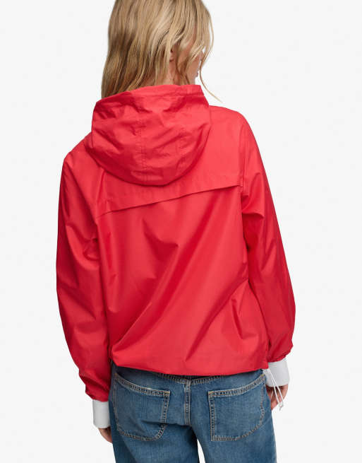 Bench x Superdry & Co - Veste souple zippée à capuche - Écarlate/blanc, 2 de 6