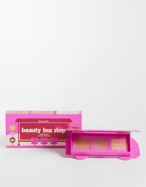 Benefit Beauty Bus Stop, Hoola Bronzer, Blusher & Highlighter Cheek Gift Palette - Worth £51 - view 1