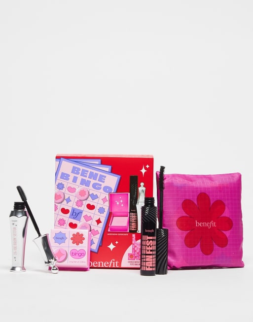 Benefit Benebingo Mascara, Brow & Limited Edition Blush Makeup Gift Set - Worth $69.50