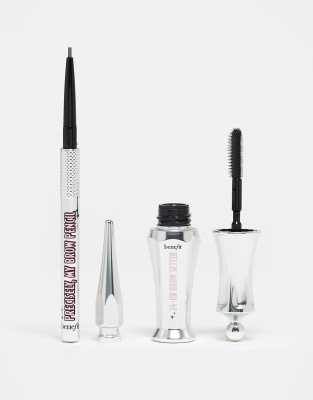 Benefit Bigtime Brow Minis - Precisely, My Brow Pencil & Gel Setter Duo (worth £29)-Brown