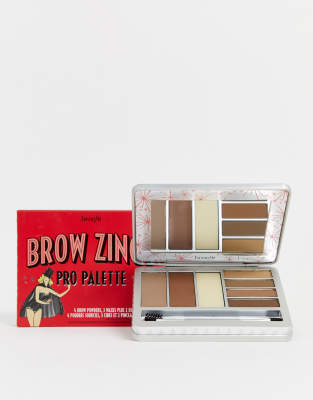 BENEFIT COSMETICS BROW ZINGS PRO PALETTE - LIGHT-MEDIUM-BROWN BM171US