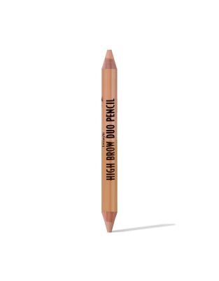 Cosmetics High Brow Duo Pencil - Medium-Brown