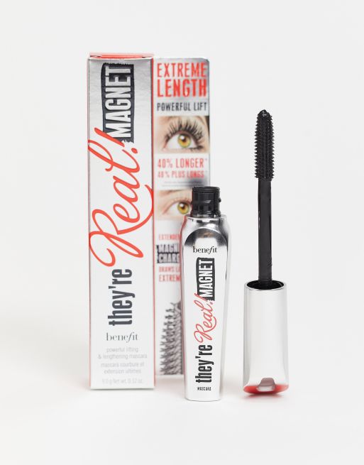 The Real! Benefit Cosmetics Magnet Extreme Lash Lengthening Mascara They're  Real! Magnet Extreme Lengthening Mascara BENEFIT COSMETICS - متجر روج سفن