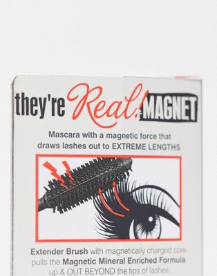 Benefit Cosmetics They're Real! Magnet Extreme Lengthening Mascara Mini in  Black
