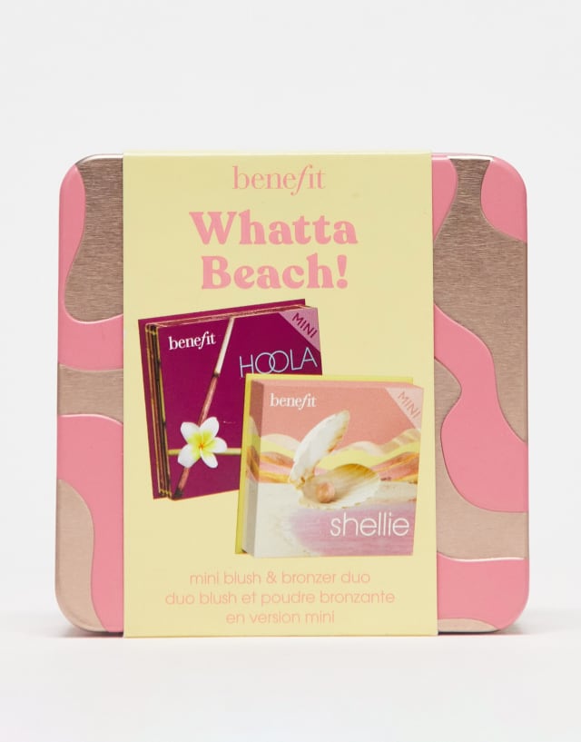 Benefit Cosmetics Whatta Beach Hoola and Shellie Mini Set Save 18%