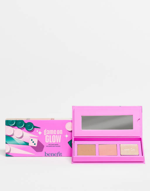 Benefit Game On Glow Blush, Bronzer And Highlighter Limited Edition Cheek Palette Worth 51