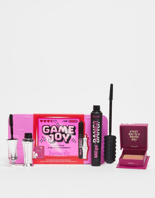 Benefit Gamejoy Mascara, Brow & Bronzer 3-piece Makeup Gift Set - Worth $58.50