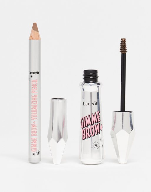 Benefit - Gimme Brow Goals Volumising Fiber - Øjenbryngel- og blyant-sæt
