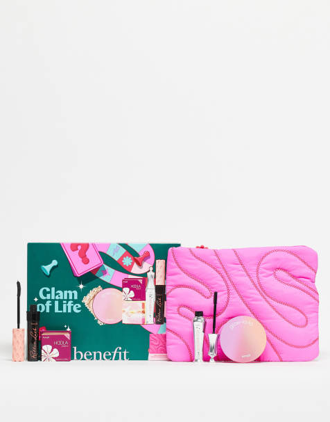 benefit Glam of Life Mascara, Brow and Cheek 5-piece Makeup Gift Set With Limited Edition Beauty Bag - 49% Saving - view 1