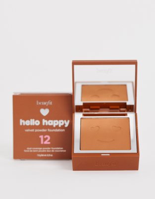 Benefit Benefit Hello Happy Velvet Powder Foundation-Brown