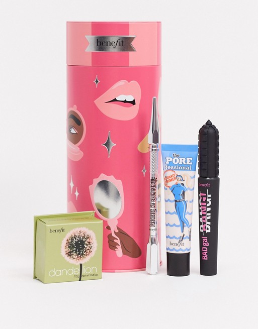 Benefit Talk Beauty to Me Blush Brow Mascara & Primer Gift Set (worth £101)