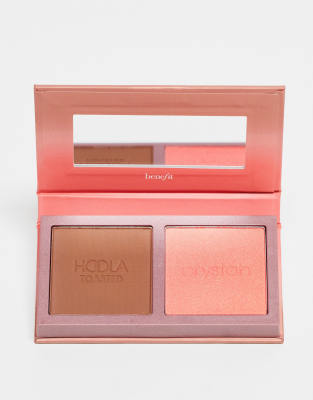 Benefit Hoola Treasure Island Mini Bronzer & Blush Duo (save 29%)-Multi