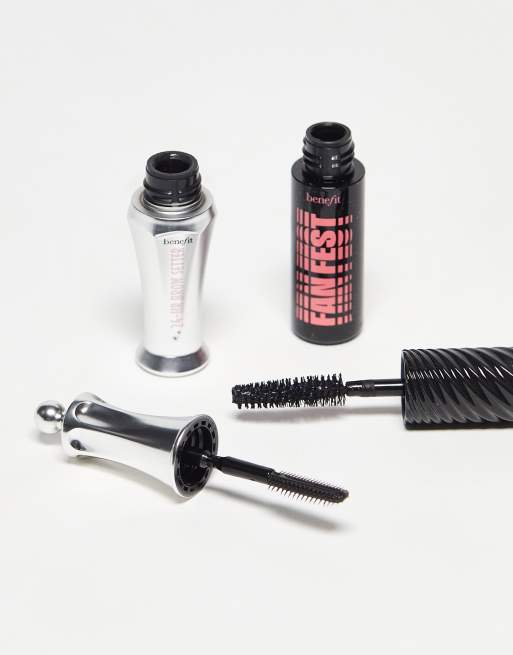 Benefit – Lash & Brow Bells – Zestaw podarunkowy: tusz do rzęs Fan Fest i żel utrwalający do brwi 24HR Brow Setter – oszczędzasz 37%