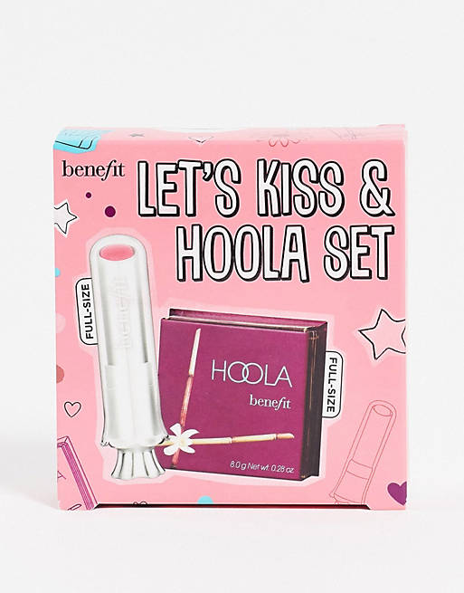Benefit Lets Kiss & Hoola Colour Lip Balm and Matte Bronzer Duo (Worth £46)