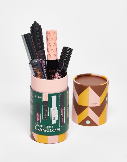 Benefit – Nice List Lashes – Zestaw podarunkowy z tuszami do rzęs Badgal Bang, Roller Lash, They're Real i Fan Fest – Taniej o 50%