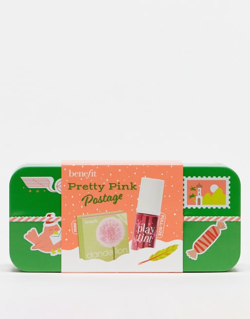 Benefit Pretty Pink Postage Lip & Cheek Tint & Blusher Gift Set (Save 37%)