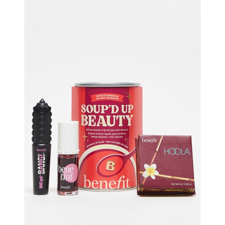 Benefit Soup'd Up Beauty Hoola Bronzer, Benetint & Badgal Bang
