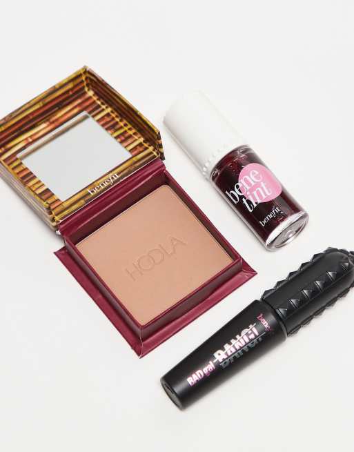 Benefit Soup'd Up Beauty Hoola Bronzer, Benetint & Badgal Bang