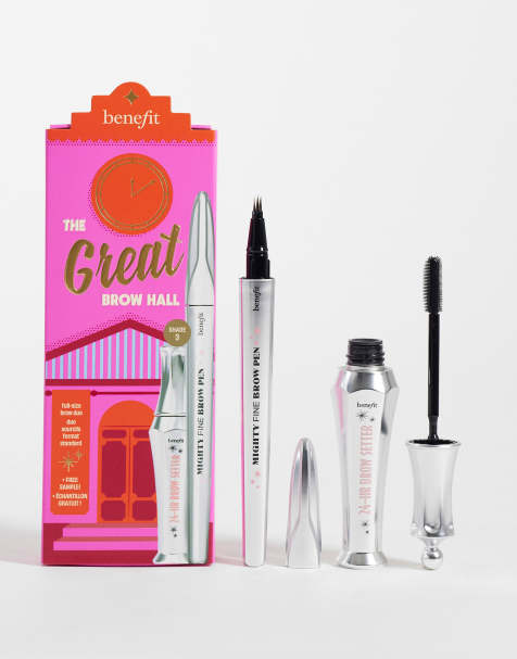 Benefit The Great Brow Hall Shade 3, Eyebrow Pen & 24Hr Brow Setter Duo Gift Set - Worth £53.35 - view 1