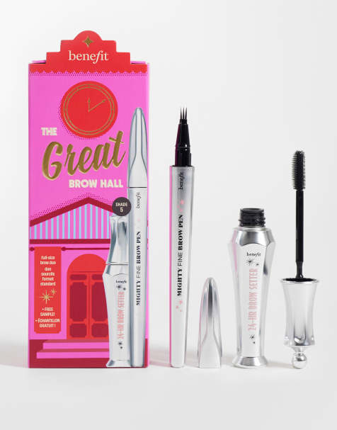 Benefit The Great Brow Hall Shade 5, Eyebrow Pen & 24Hr Brow Setter Duo Gift Set - Worth £53.35 - view 1