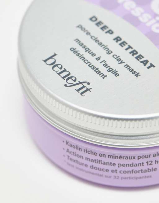 Benefit – The POREfessional Deep Retreat – Mała maseczka oczyszczająca pory z glinką: 30 ml, 3 z 4