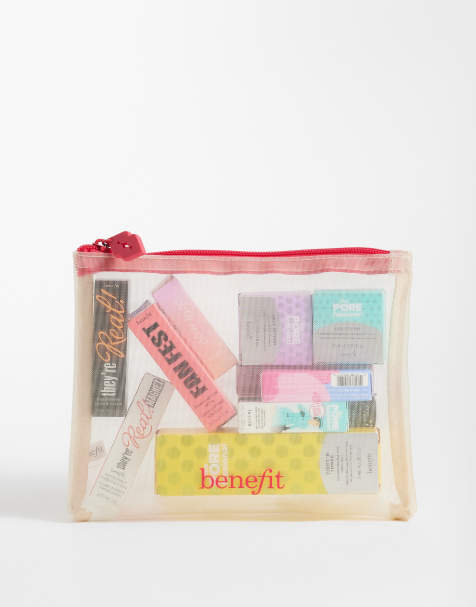 Benefit X Asos Exclusive Ultimate Makeup and Skincare Kit with Limited Edition Clear Travel Pouch (Worth over £77) - view 1