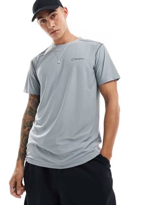 Berghaus 24/7 short sleeve tech tee in grey