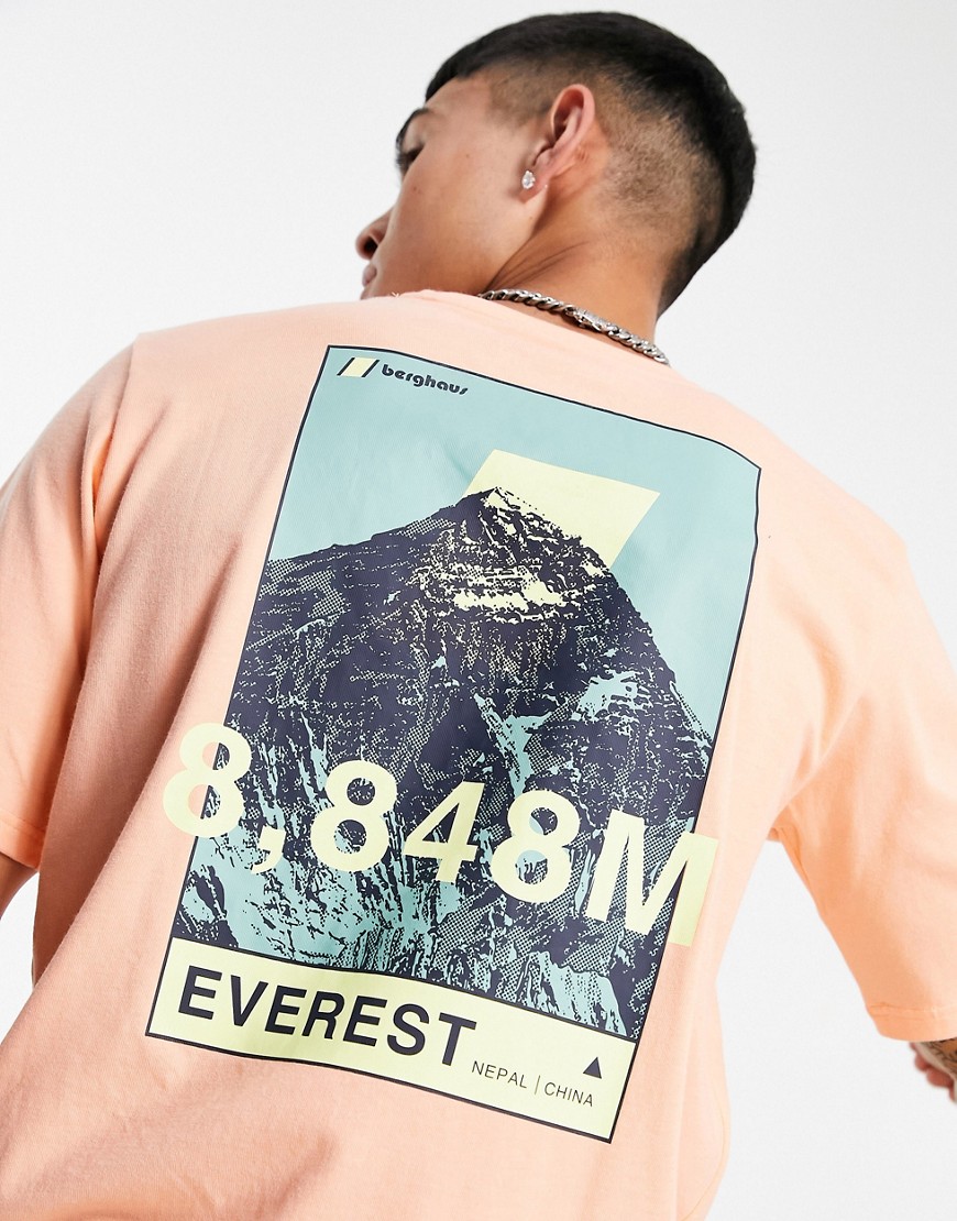 Berghaus 8000 Everest t-shirt in pink