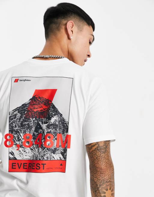 Berghaus – 8000 Everest – T-Shirt in Weiß