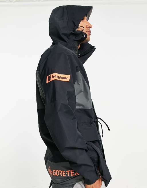 Berghaus Agorax Gortex jacket in black ASOS