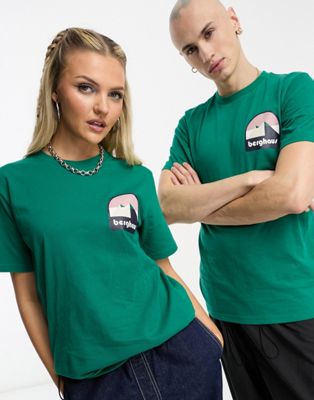Berghaus unisex Anaglyph t-shirt in green - ASOS Price Checker
