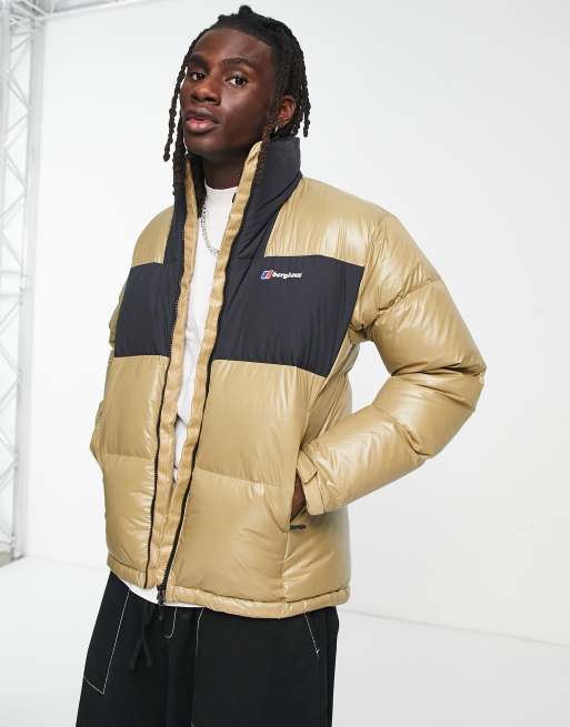 Berghaus Arkos Reflect down puffer jacket in stone ASOS