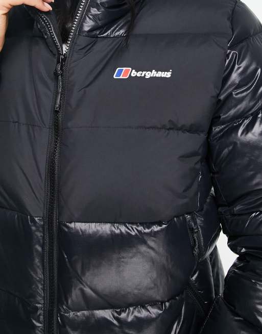 Berghaus –Arkos Reflect – Svart vattentålig dunjacka med huva, 3 av 4