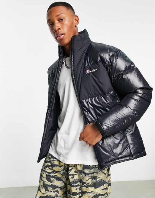 Berghaus Arkos Reflect water resistant down puffer jacket in black | ASOS