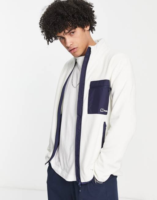 Giacca in pile grigia Asos Uomo Abbigliamento Cappotti e giubbotti Giacche Giacche di pile Aslam Micro 