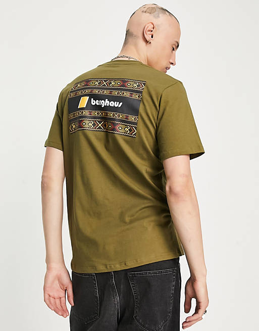 Berghaus - Aztec Block - T-shirt in groen