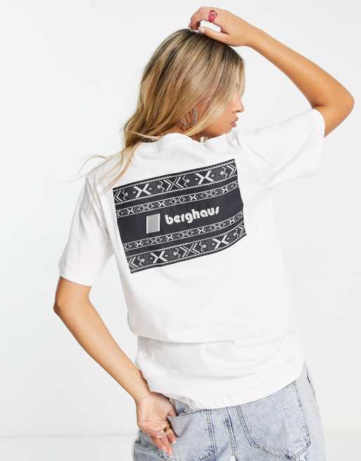  Berghaus Aztec Block t-shirt in white