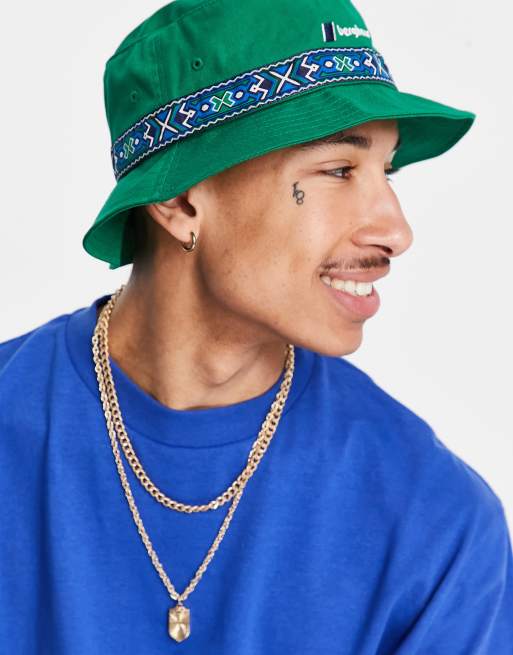 Berghaus Aztec bucket hat in dark green | ASOS