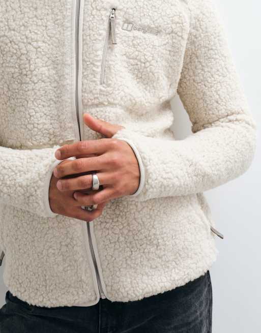 Berghaus Bamburgh full zip loft fleece in stone, 3 of 5